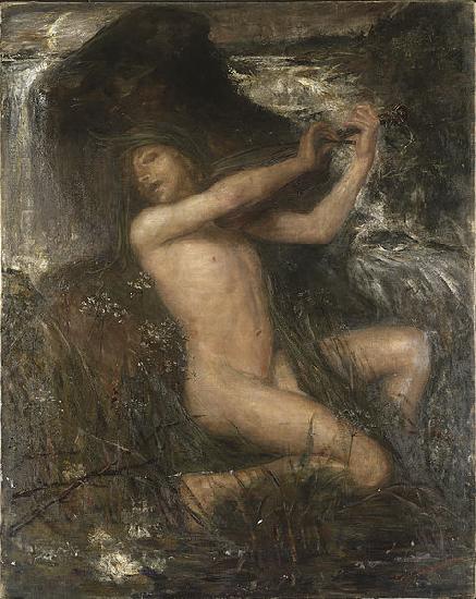 Ernst Josephson The Water Sprite oil painting image